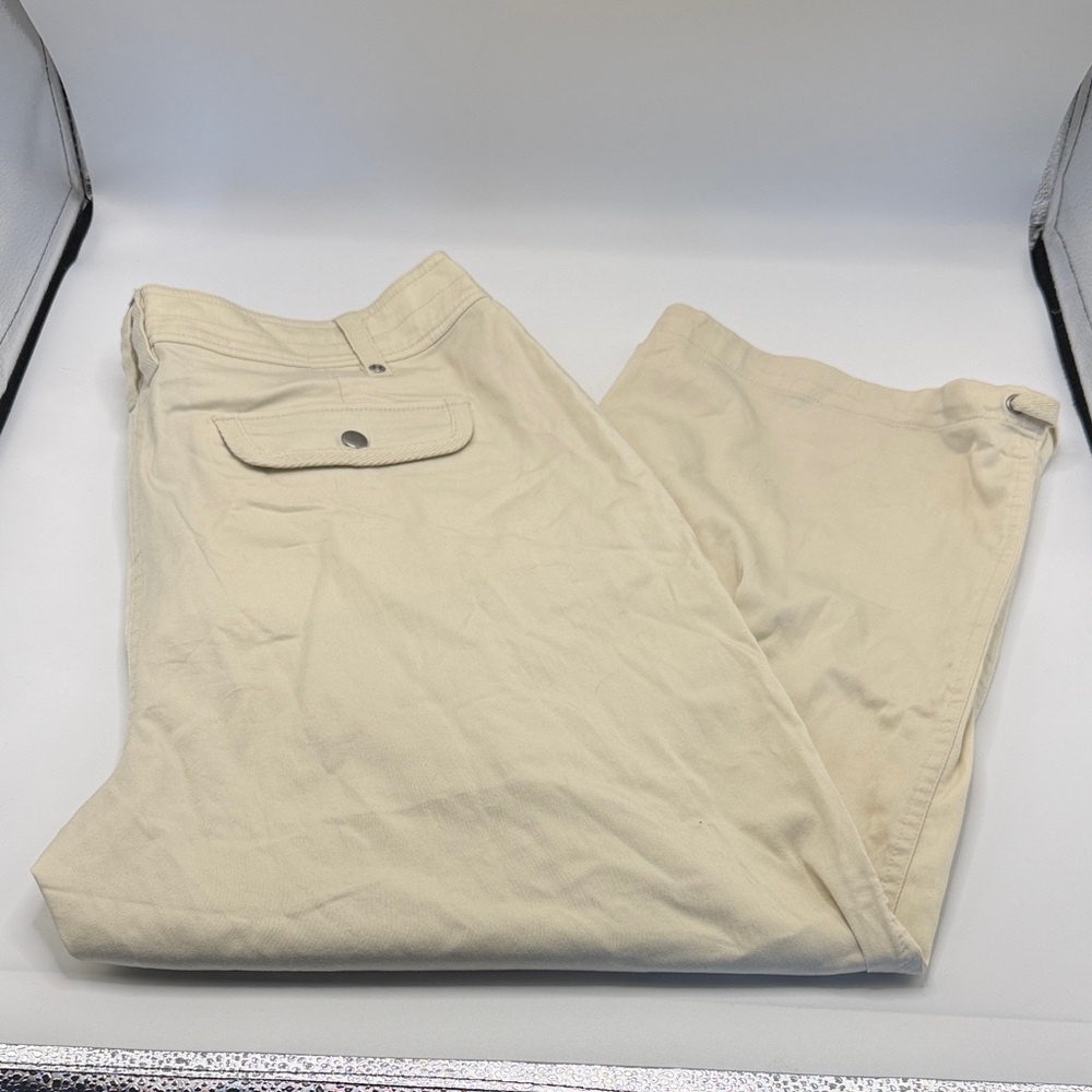 NWT Chico's Ocean Beach Somerset Crop Chino Pants 3
